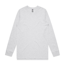 Base L/S Tee – T Shirts – AS Colour – available in ARMY, ASH HEATHER, NAVY, PALE PINK and 1 more – thumbnail 3 of 19