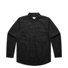 Work Shirt – Shirts – AS Colour – available in BLACK, NAVY – thumbnail 9 of 12