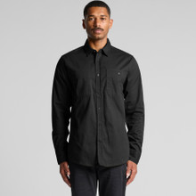 Work Shirt – Shirts – AS Colour – available in BLACK, NAVY – thumbnail 12 of 12
