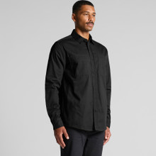 Work Shirt – Shirts – AS Colour – available in BLACK, NAVY – thumbnail 8 of 12