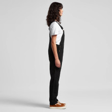 Wo's Canvas Overalls – Roughalls & Overalls – AS Colour – available in BLACK – thumbnail 3 of 8