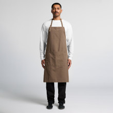 Canvas Apron – Aprons – AS Colour – available in BLACK, WALNUT – thumbnail 8 of 8