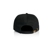 Class Five Panel Cap – Baseball Caps – AS Colour – available in BLACK, BONE, MIDNIGHT BLUE, WALNUT – thumbnail 2 of 15