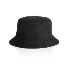 Nylon Bucket Hat – Bucket & Sun Hats – AS Colour – available in BLACK, BONE, LIME, POWDER – thumbnail 3 of 26