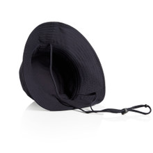 Wide Brim Bucket Hat – Bucket & Sun Hats – AS Colour – available in BLACK, NAVY – thumbnail 4 of 8