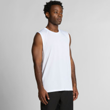 Staple Active Tank – Singlets – AS Colour – available in BLACK, GRAPHITE, WHITE – thumbnail 6 of 12
