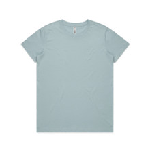 Wo's Basic Tee – T Shirts – AS Colour – available in ARMY, BURGUNDY, PALE BLUE – thumbnail 7 of 11
