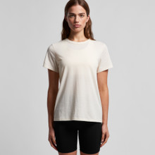 Wo's Maple Active Blend Tee – T Shirts – AS Colour – available in BLACK, ECRU – thumbnail 10 of 10