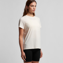 Wo's Maple Active Blend Tee – T Shirts – AS Colour – available in BLACK, ECRU – thumbnail 6 of 10