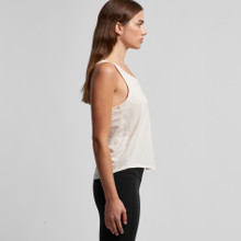Wo's Maple Active Blend Racerback – Singlets – AS Colour – available in BLACK, ECRU, INK BLUE, SHADOW – thumbnail 9 of 14