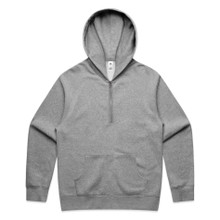 Relax Half Zip Hood – Hoodies – AS Colour – available in BLACK, GREY MARLE – thumbnail 4 of 11