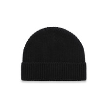 Gauge Beanie – Beanies – AS Colour – available in BLACK, ECRU, GREY MARLE, WALNUT – thumbnail 1 of 8