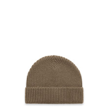 Gauge Beanie – Beanies – AS Colour – available in BLACK, ECRU, GREY MARLE, WALNUT – thumbnail 6 of 8