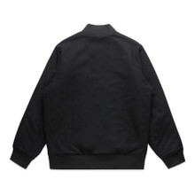 Felt Bomber Jacket – Jackets – AS Colour – available in BLACK – thumbnail 2 of 8