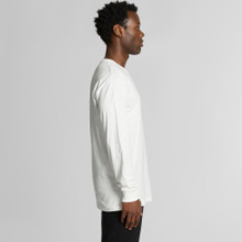 Staple Organic L/S Tee – T Shirts – AS Colour – available in BLACK, NATURAL, WHITE – thumbnail 5 of 12