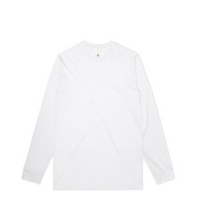 Staple Organic L/S Tee – T Shirts – AS Colour – available in BLACK, NATURAL, WHITE – thumbnail 9 of 12