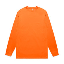 Block Safety L/S Tee – Roughalls & Overalls – AS Colour – available in SAFETY ORANGE, SAFETY YELLOW – thumbnail 1 of 10