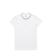 Wo's Active Work Polo – Polo Shirts – AS Colour – available in BLACK, WHITE – thumbnail 7 of 10