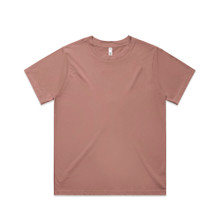 Wo's Classic Minus Tee [-5cm] 4079 – T Shirts – AS Colour – available in BLACK, BONE, HAZY PINK, NAVY and 2 more – thumbnail 9 of 26