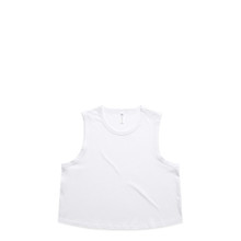 Wo's Martina Crop Tank – Singlets – AS Colour – available in BLACK, WHITE – thumbnail 7 of 10