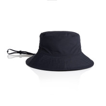 Nylon Wide Brim Bucket Hat – Bucket & Sun Hats – AS Colour – available in BLACK, ECRU, NAVY – thumbnail 7 of 14