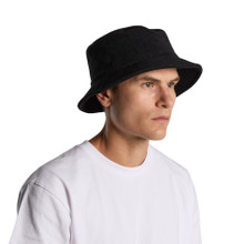 Terry Bucket Hat – Bucket & Sun Hats – AS Colour – available in BLACK, NAVY, WHITE – thumbnail 9 of 10