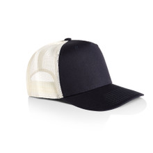 Stock Contrast Trucker – Trucker Caps – AS Colour – available in COAL/BLACK, FOREST GREEN/BLACK, KHAKI/BLACK, NAVY/ECRU and 2 more – thumbnail 15 of 25