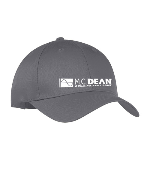 Six Panel Twill Cap Charcoal