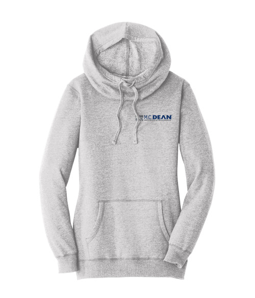 Lightweight Fleece Hoodie Heather Grey