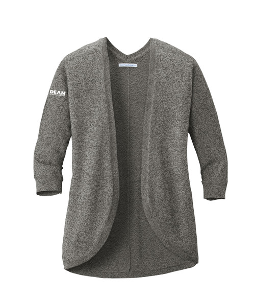 Cocoon Sweater Warm Grey Marl Front