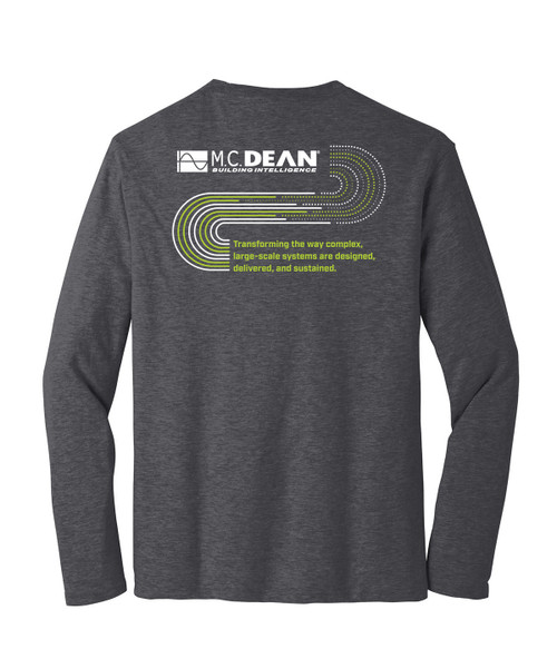 Heathered Charcoal Back