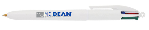 BIC® 4-Color Pen (150 pc minimum)