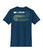 Men’s Cyber-Physical Race Track T-Shirt Neptune Blue Back