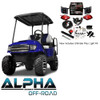 Club Car Blue Alpha (Precedent) Body Kit w/ Off-Road Grill & Light Kit