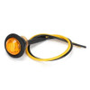 High Intensity amber LED light round