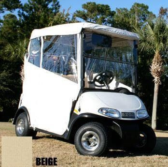Enclosure 3 Over-The-Top Club Car Ds 1982-99 Beige, Velcro/Hook