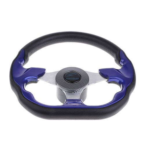 STEERING-WHEEL,-12.5-INCH-BLUE,-W-NON-BILLET-HORN