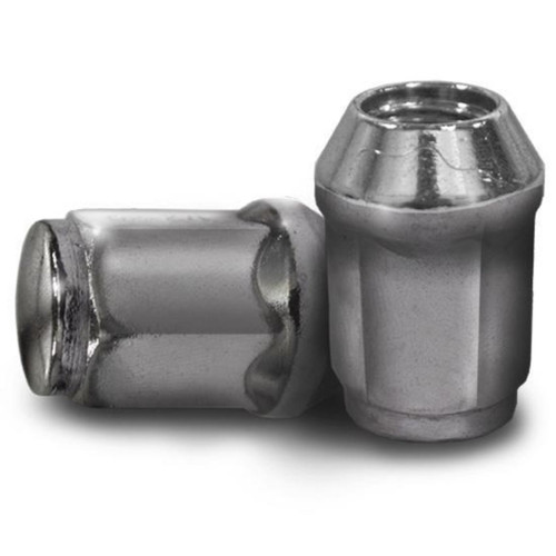 100 Pack 12mm X 1.25 Metric Lug Nuts - Chrome
