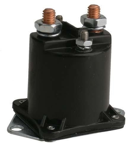 Solenoid, 12v 4 Terminal Copper, Club Car Gas 84+