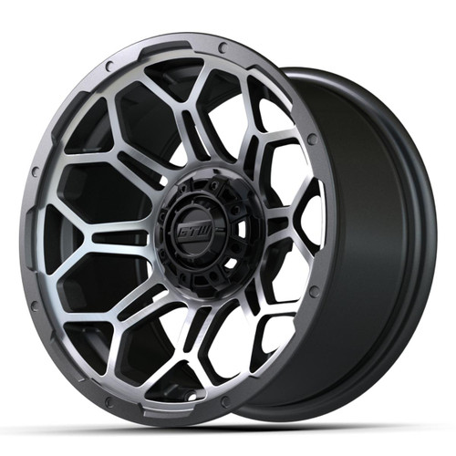 Bravo Wheel, 14x7, Matte Gray/Mach