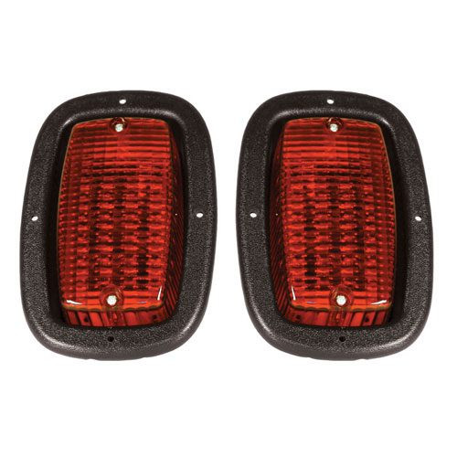 Club-Car-Yamaha-LED-Taillights-(Black)