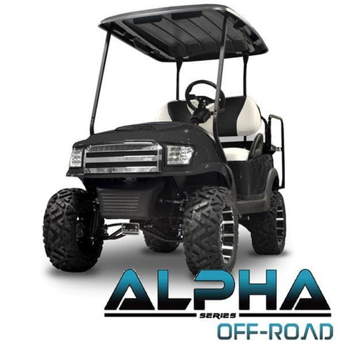 Black Alpha (Precedent) Front Cowl w/ Off-Road Grill & Headlights