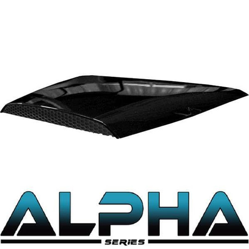 Black Alpha Series Hood Scoop For Precedent