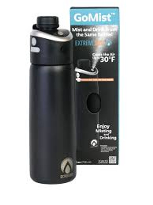 GOMIST MISTING & DRINKING BOTTLE (BLACK)
