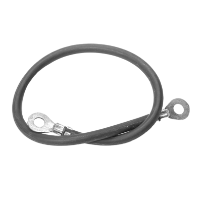 BATTERY CABLES - 18" BLK 4 GAUGE