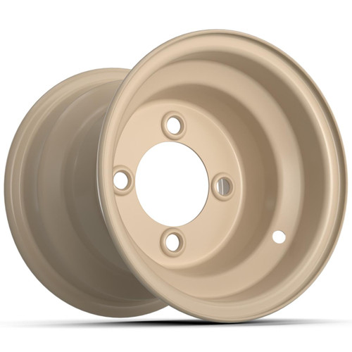 8x7 Beige Steel Wheel (Centered)