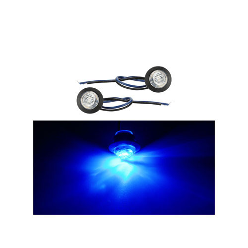 Blue-3-4-LED-Round-Light-with-Rubber-Gasket-Waterp