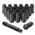 100 Pack 12 x 20 Lug Nuts - Black