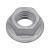 Cushman Nut-Hex M6 Verbus Ripp