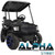 Black Alpha (Prec) Front Cowl W/Street Grill & Headlights